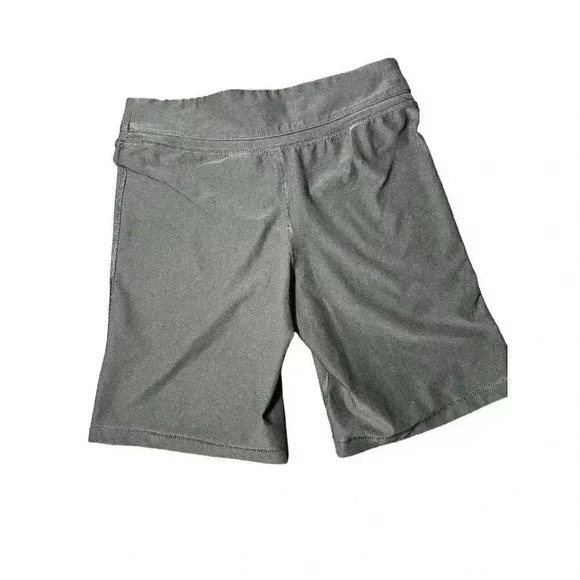 Nike Bike Shorts Women Medium Grey Fit Dry 10" Inseam Cycling Workout Active - Picture 6 of 9